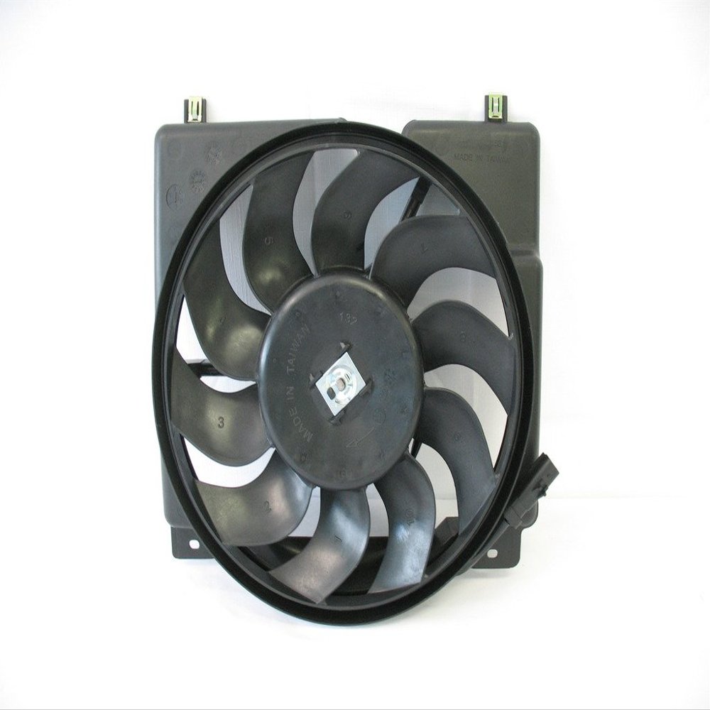 Tong Yang FAN-AM67001C Replacement Radiator/Condenser Cooling Fan Assembly 97-01' AM Cherokee 6cyl (FAN-AM67001C)