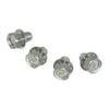 Inline Tube Compatible with 1964-74 GM Car Wheel Cylinder Bolt 4pc view 1