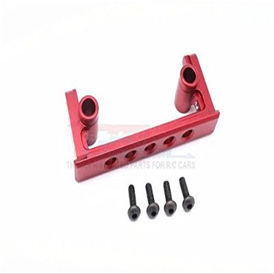 GPM For Vaterra K5 Blazer Ascender Upgrade Parts Aluminum Rear Chassis Link Mount - 1Pc Set Red