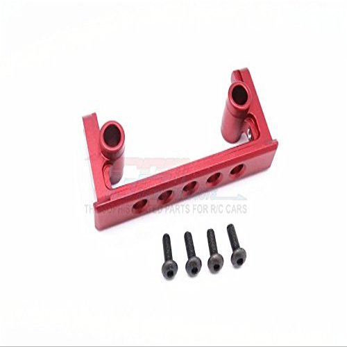 GPM For Vaterra K5 Blazer Ascender Upgrade Parts Aluminum Rear Chassis Link Mount - 1Pc Set Red