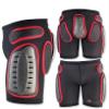 UFO PLAST PI09126 Made in Italy Plastic Padded Shorts/Size: XXL/Color: B/R view 1