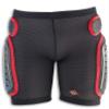 UFO PLAST PI09126 Made in Italy Plastic Padded Shorts/Size: XXL/Color: B/R view 2