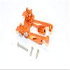 GPM For Kyosho Mini Inferno Upgrade Parts Aluminum Rear Wing Mount With Screws - 5Pcs Set Orange view 1