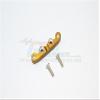 GPM For Kyosho Mini Inferno Upgrade Parts Aluminum Rear Arm Bulk For Front Gear Box With Screws - 1Pc Set Golden Black view 1