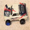 Axial Yeti Jr. SCORE Trophy Truck (AX90052) Upgrade Parts Aluminum Front & Rear Magnetic Body Mount - 4Pcs Set Green view 4