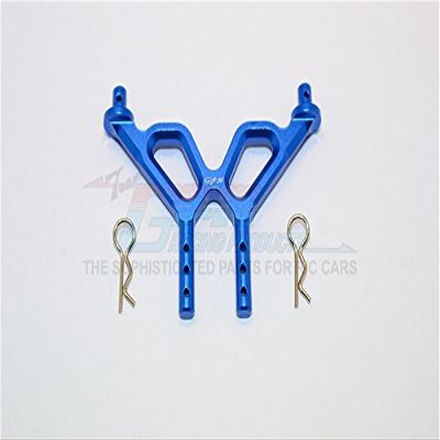 Axial Yeti Jr. SCORE Trophy Truck (AX90052) Upgrade Parts Aluminum Front Body Post And Mount - 1Pc Set Blue