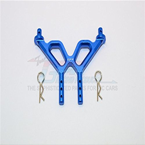 Axial Yeti Jr. SCORE Trophy Truck (AX90052) Upgrade Parts Aluminum Front Body Post And Mount - 1Pc Set Blue