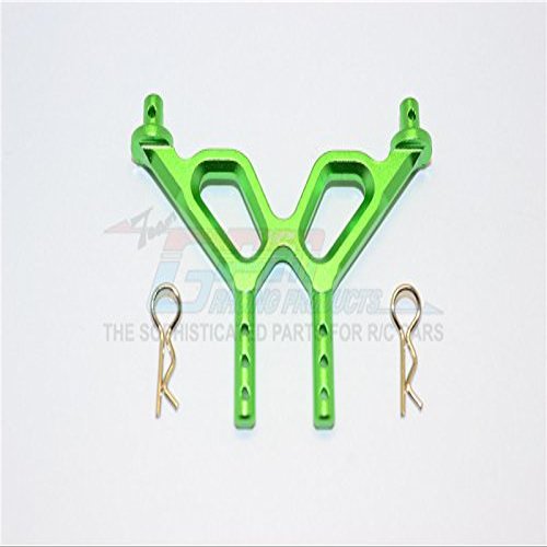 Axial Yeti Jr. SCORE Trophy Truck (AX90052) Upgrade Parts Aluminum Front Body Post And Mount - 1Pc Set Green