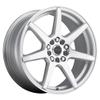 Raceline 131S Evo Silver 18x7.5 5x108/5x114.3 42 P/N: 131S-87592+42 view 1