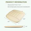 RaoRanDang Car Seat Cushion Pad for Driving, Chair Cushion for Office/Truck with Memory Foam, Seat Cushion Comfortable and Durable, Khaki view 2
