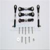 Axial Yeti Jr. Score Trophy Truck (AX90052) / Yeti Jr. Maverick (AXI90069) Upgrade Parts Aluminum Tie Rods - 5Pcs Set Gray Silver view 1