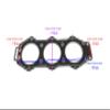 Boat Outboard Motor Cylinder Head Gasket 6G5-11181-A3 6G5-11181-A2 0 1 for Yamaha Outboard 150HP - 250HP V6 2T Sierra 18-3894 view 2