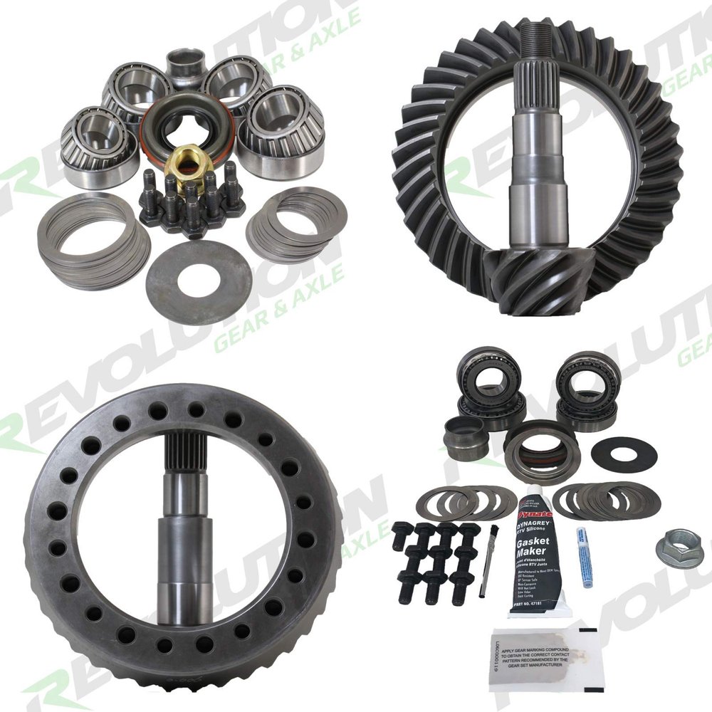 Revolution Gear Fits XJ 1996-01 5.13 Gear Package-Koyo (C8.25-D30 Short Pinion)