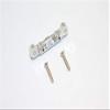 GPM For Kyosho Mini Inferno Upgrade Parts Aluminum Rear Arm Bulk (2 Deg) For Rear Gear Box With Screws - 1Pc Set Silver view 1
