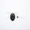 Steel#45 Motor Gear 20T - 1 Set Black view 1