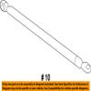 SUBARU OEM Legacy Hood-Lift Support Strut Shock Prop Arm 57251AL00A view 2