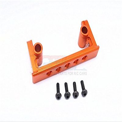 GPM For Vaterra K5 Blazer Ascender Upgrade Parts Aluminum Rear Chassis Link Mount - 1Pc Set Orange