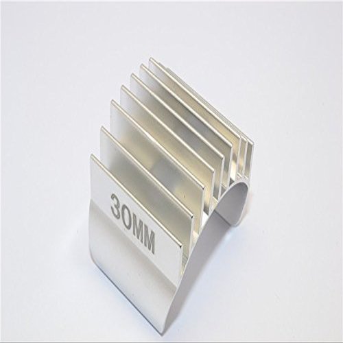 Aluminum Motor Heat Sink Mount 30mm for 1/10 540, 360 Motor - 1Pc Silver