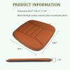 RaoRanDang Car Seat Cushion Pad for Driving, Chair Cushion for Office/Truck with Memory Foam, Seat Cushion Comfortable and Durable, Coffee view 2