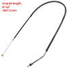 Caltric Clutch Cable Compatible with Honda Trx400Ex Sportrax 400 1999 2000 2001 2002 2003 2004 view 2