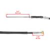 Caltric Rear Hand Brake Cable Compatible with Honda Trx250Te Recon 2X4 Es 250 2002-2011 2012-2014 view 3