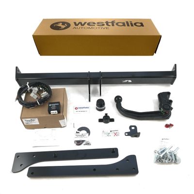 Westfalia 307567900113 Detachable Swan Neck Towbar for Ford Kuga (04/2013-) -Includes 13pin Vehicle Specific Wiring Kit