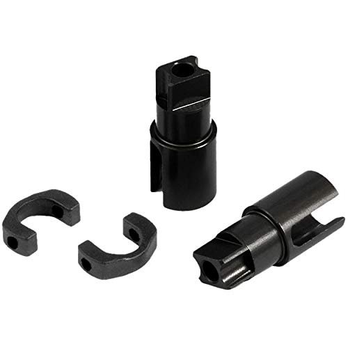 Xray T2'008 Aluminum Solid Axle Driveshaft Adapters (2) - Hard Coated