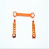 GPM For Traxxas 1/16 Mini E-Revo, Mini Slash Upgrade Parts Aluminum Rear Body Post With Mount - 3Pcs Orange view 1