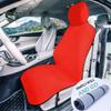 FH Group FH1006RED Universal Fit Multifunctional Beach, Fitness Towel Red Automotive Seat Cover fits most Cars, SUVs, and Trucks view 2