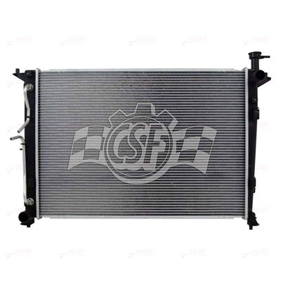 CSF Radiators 3791: Radiator, Kia Sorento 2.4L 2018-2016; Kia Sorento 3.3L 2020-2016
