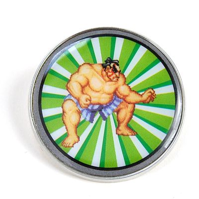 Half Moon Bay Street Fighter-E Honda (Pin Badge) Merchandising Ufficiale, Adult Unisex, Multi, Single