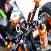 Axial Yeti Jr. SCORE Trophy Truck (AX90052) Upgrade Parts Aluminum Front Body Post And Mount - 1Pc Set Orange view 4