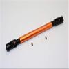 GPM For Tamiya CC01 Upgrade Parts Steel Adjustable Main Shaft With Aluminum Body (Long) - 1Pc Set Orange view 1