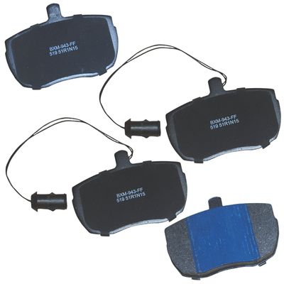 Bendix Premium SBM519 Semi-Metallic Front Brake Pads for Land Rover Range Rover 1989-1987