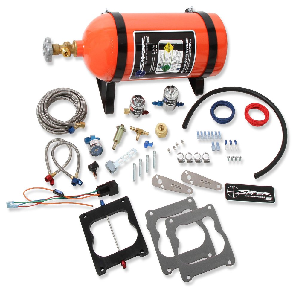 NOS 07007NOS Sniper Wet NOS Plate Kit - Quadrajet