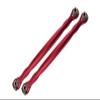 GPM For Traxxas X Maxx 4X4 Upgrade Parts Aluminum Front Steering Rod - 1Pr Red view 1