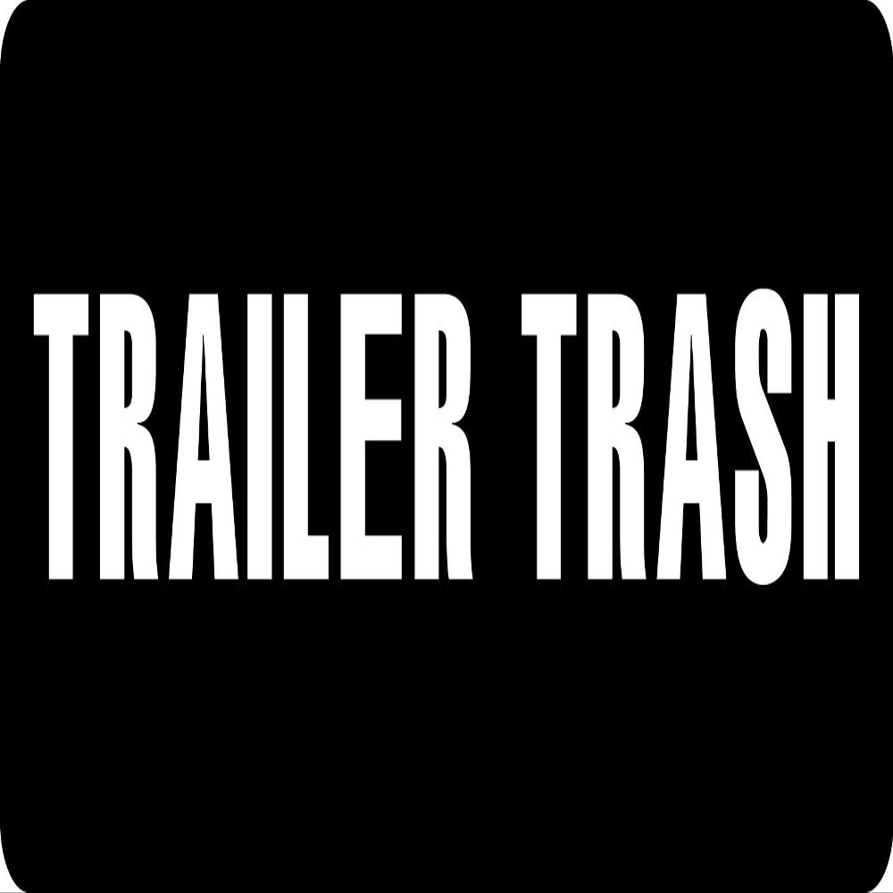 1080 Graphics 3 - Trailer Trash Hard Hat/Biker Helmet Sticker BS 1114