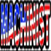 1080 Graphics 3 - Machinist US Flag Hard Hat/Helmet Stickers 1" x 2" H147 view 1