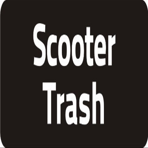 1080 Graphics 3 - Scooter Trash 1 1/4" x 3" Hard Hat Biker Helmet Stickers Bs493