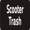 1080 Graphics 3 - Scooter Trash 1 1/4" x 3" Hard Hat Biker Helmet Stickers Bs493 view 1