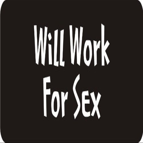 1080 Graphics 3 - Will Work for Sex 1 1/4" x 3" Hard Hat Biker Helmet Stickers Bs587
