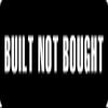 1080 Graphics 3 - Built Not Bought Hard Hat/Biker Helmet Sticker BS 695 view 1