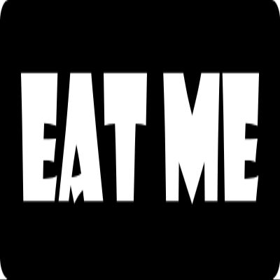 1080 Graphics 3 - Eat Me Hard Hat/Biker Helmet Sticker BS 764