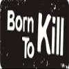 1080 Graphics 3 - Born to Kill 1 1/4" x 3" Hard Hat Biker Helmet Stickers Bs076 view 1