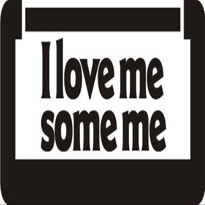 1080 Graphics 3 - I Love Me Some Me 1 1/4" x 3" Hard Hat Biker Helmet Stickers Bs245