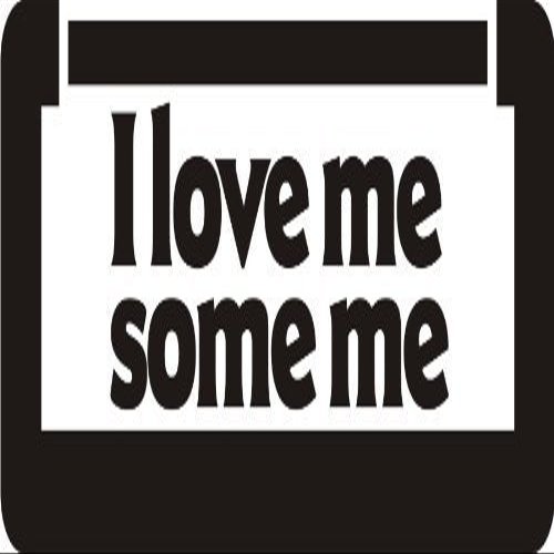 1080 Graphics 3 - I Love Me Some Me 1 1/4" x 3" Hard Hat Biker Helmet Stickers Bs245