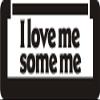 1080 Graphics 3 - I Love Me Some Me 1 1/4" x 3" Hard Hat Biker Helmet Stickers Bs245 view 1