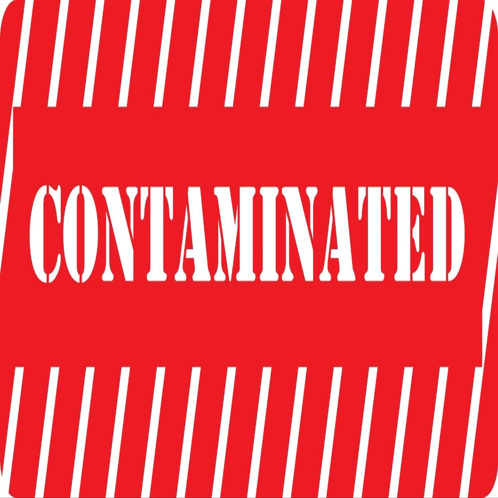 1080 Graphics 3 - Contaminated Hard Hat/Biker Helmet Sticker BS 714