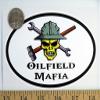 1080 Graphics Oilfield Mafia 3 1/2" x 5 1/2" Oval Euro Bumper Sticker B152 view 1