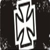 1080 Graphics 3 - Iron Cross 1 1/4" x 3" Hard Hat Biker Helmet Stickers Bs349 view 1